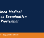Combined Medical Services Examination 2026 Provisional