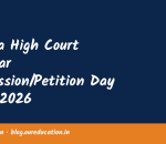 Kerala High Court Regular Admission/Petition Day 19.08.2026