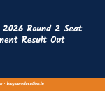 TNEA 2026 Round 2 Seat Allotment Result Out