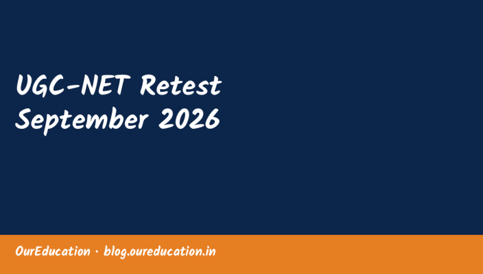 UGC-NET Retest September 2026
