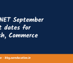 UGC-NET September retest dates for English, Commerce