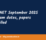 UGC-NET September 2025 re-exam dates, papers cancelled