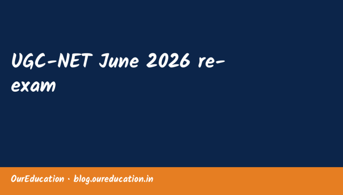 UGC-NET June 2026 re-exam