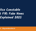 UP Police Constable Result FIR: Fake News Case Explained 2025