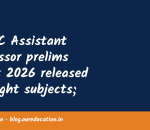 UPPSC Assistant Professor prelims result 2026 released for eight subjects; check qualified candidates and next stage