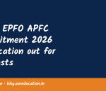 UPSC EPFO APFC Recruitment 2026 notification out for 80 posts