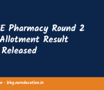WBJEE Pharmacy Round 2 Seat Allotment Result 2026 Released