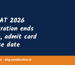 IIM CAT 2026 registration ends today, admit card release date