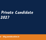 CBSE Private Candidate Form 2027