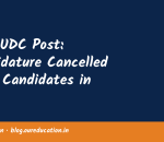 ESIC UDC Post: Candidature Cancelled for 8 Candidates in