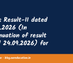HPSC: Result-II dated 28.09.2026 (In continuation of result dated 24.09.2026) for the posts of Lecturer in Fashion Design (Advt. No. 11(Viii