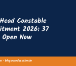 ITBP Head Constable Recruitment 2026: 37 Posts Open Now