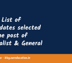 SAIL: List of candidates selected for the post of Specialist & General Duty Medical Officer against ISP advertisement no. ISP/RECTT/CONT_DOC