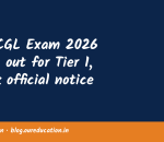 SSC CGL Exam 2026 dates out for Tier 1, check official notice here