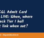 SSC CGL Admit Card 2026 LIVE: When, where to check Tier I hall ticket link when out?
