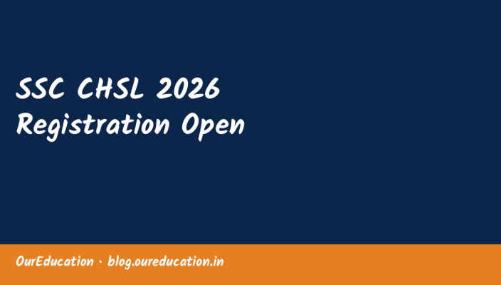 SSC CHSL 2026 Registration Open