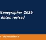 SSC Stenographer 2026 exam dates revised