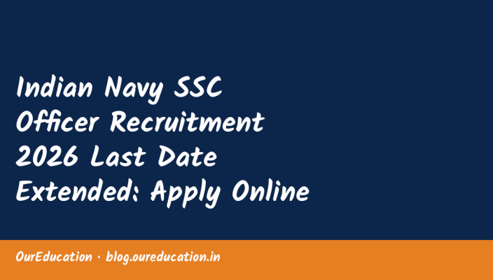 Indian Navy SSC Officer Recruitment 2026 Last Date Extended: Apply Online for 275 Vacancies - PW