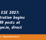 UPSC ESE 2027: Registration begins for 480 posts at upsc.gov.in, direct link to apply here