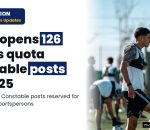 ITBPF Constable Sports Quota 2025