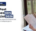 India Post GDS Merit List 2026 out at indiapost.gov.in