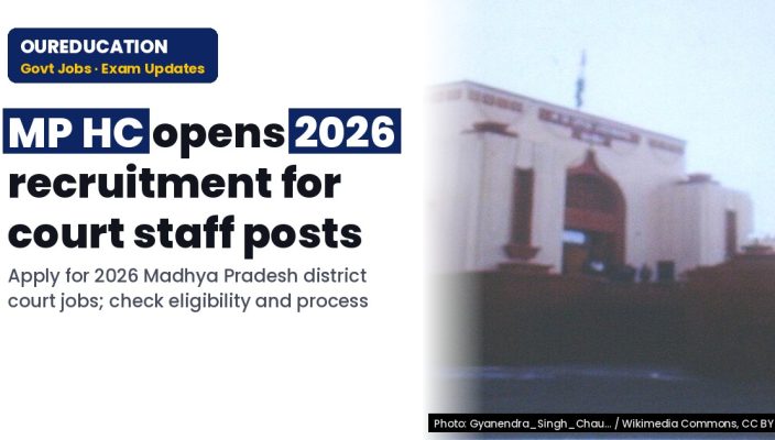 MP HC: 06-10-2026 Advertisement for Direct Recruitment to the posts of Stenographer Grade-II, Stenographer Grade-III, Stenographer Grade-III