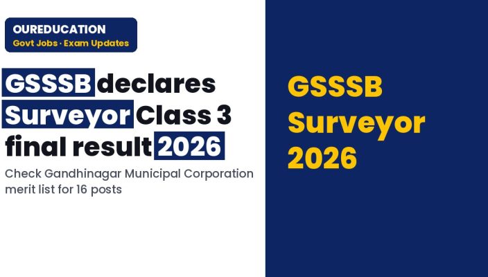 GSSSB Surveyor Class 3 Final Result 2026 out