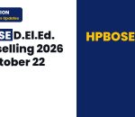 HPBOSE D.El.Ed. Counselling 2026