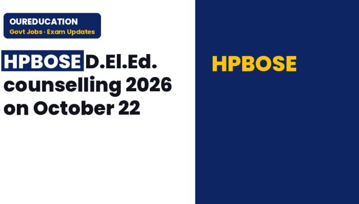 HPBOSE D.El.Ed. Counselling 2026