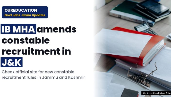 IB MHA: Recruitment of constables in J&K amendment