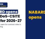 IBPS: NABARD Recruitment of Specialists On Contract – 2026-27 – CISO & DoS-CSITE Registration From 09-Oct-2026