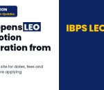 IBPS: CLCHL Promotion to Labour Enforcement Officer (LEO) Registration From 06-Oct-2026