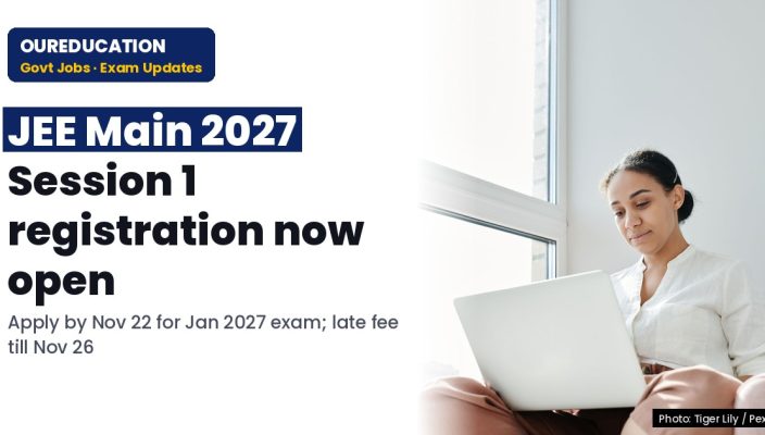 JEE Main 2027 Session 1 registration open