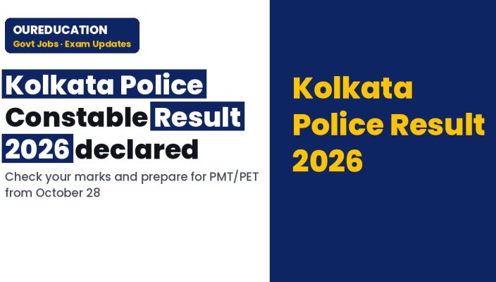 Kolkata Police Constable Result 2026 out