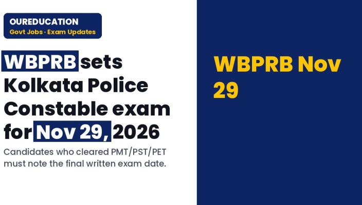 Kolkata Police Constable Written Exam Date 2026