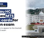 JUD GAU HC: ADMIT CARD FOR WRITTEN EXAMINATION FOR POSTS OF MULTI TASKING STAFF (MTS) IN THE LAW RESEA
