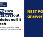 NEET PG 2026 answer keys out