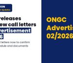 ONGC Interview Call Letter 2026