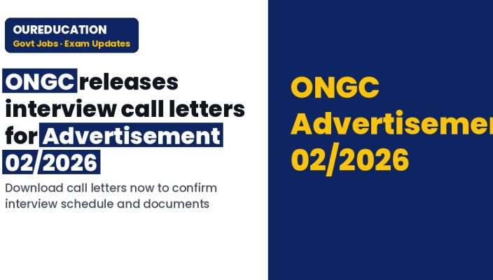ONGC Interview Call Letter 2026