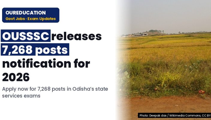 OUSSSC recruitment 2026: Notification released for 7,268 posts; check eligibility, direct link to apply
