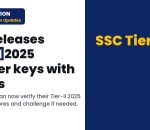 SSC: Uploading of Final Answer Key(s) along with Candidates’ Response Sheet(s) and Marks of candidates of Combined Graduate Level Examinatio