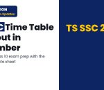 TS SSC Time Table 2027: Telangana Class 10 date sheet in