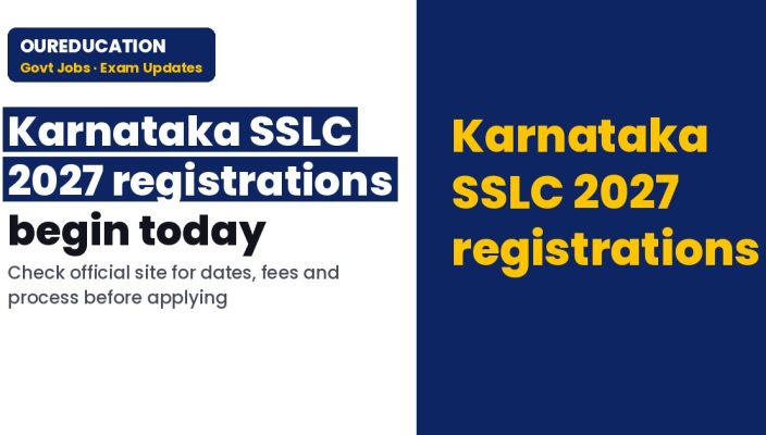 Board Exams 2027 Live Updates: Karnataka SSLC exam registration begins