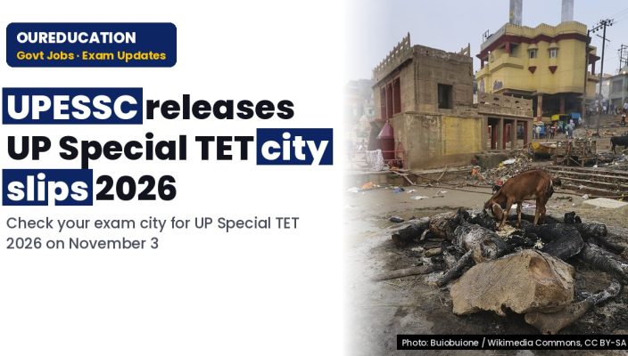UP Special TET city intimation slip 2026 out; exam on
