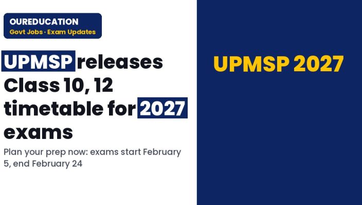 UP Board 2027 Timetable Released: Class 10, 12 Datesheet Out