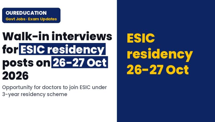 Walk-in interview on 26th and 27th October 2026 for the recruitment of Full Time/ Part Time Super Specialist, Full Time/ Part Time Specialis